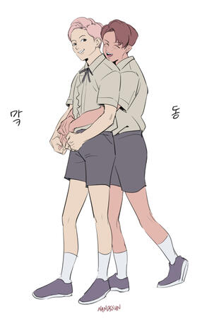 Flat color full body