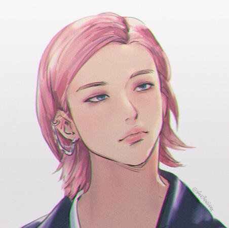 Full color bust solo